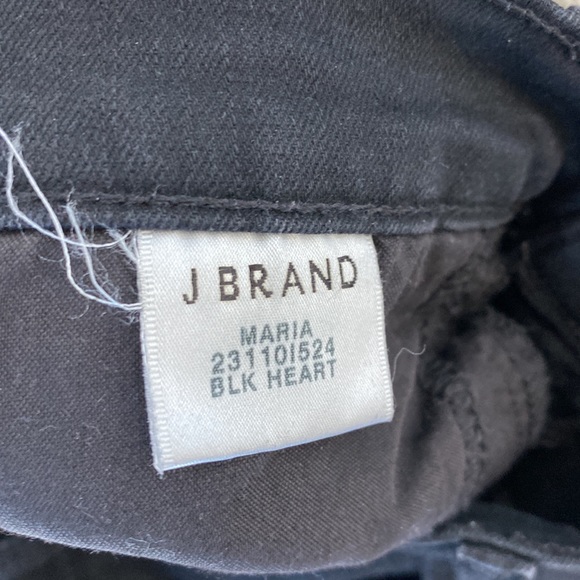 J Brand Maria Jeans - Black Heart - Picture 7 of 8